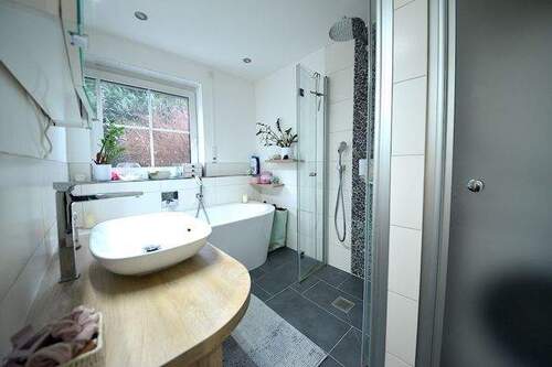 Tageslichtbad - Etagenwohnung mit 86,10 m&sup2; in Klipphausen zum Kaufen