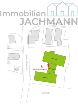 Lage der Wohnung Nr. 15+31 - 
