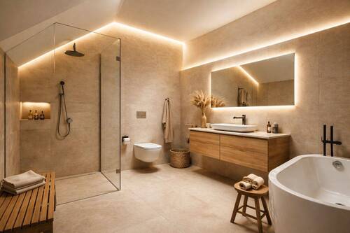 Wohnbeispiel Badezimmer - 