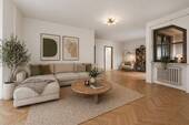 Wohnbeispiel Zimmer 1 - 3 Zimmer Etagenwohnung in München