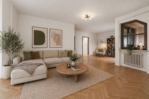 Wohnbeispiel Zimmer 1 - 3 Zimmer Etagenwohnung in München