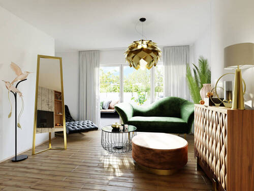 Visualisierung_Glam_TVzimmer - 