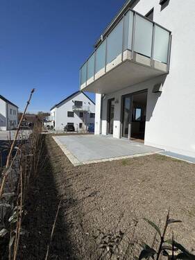 Terasse im Garten - 