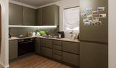 Die offene Wohnküche lädt zum gemeinsamen Kochen e - Reihenmittelhaus mit 110,10 m² in Zossen zum Kaufen