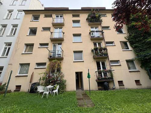 Ansicht Gartenseite - Mehrfamilienhaus, Wohnhaus zum Kaufen in Hamburg