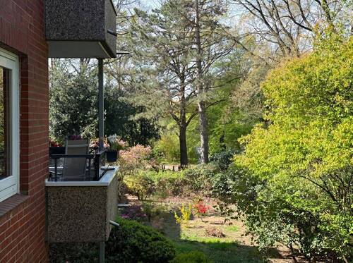 Aussicht vom Balkon - 