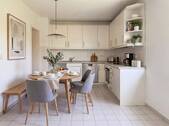 Helle Einbauküche - Homestaging - 