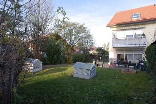 Garten und Terrasse - 3 Zimmer Etagenwohnung zum Kaufen in Unterschleißheim
