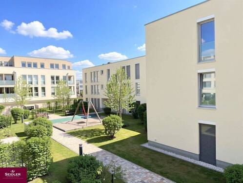 Blick vom Balkon in Richtung Innenbereich - 