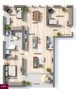 Illustrierter Grundriss - 