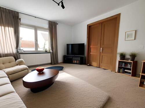 KI- Beispiel, Wohnzimmer A2 Whg. OG Vorderhaus - 