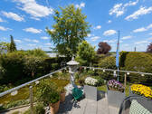 Der Blick von Ihrem Balkon gen Westen - 