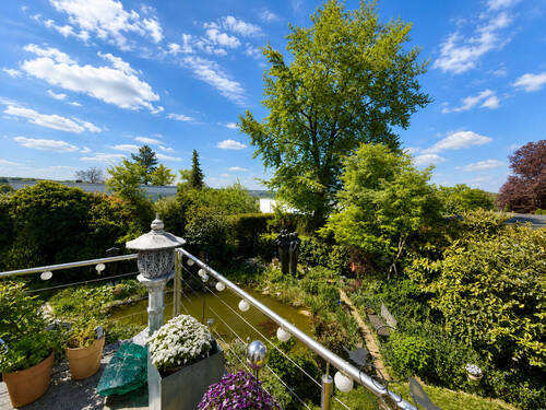 Der Blick von Ihrem Balkon gen Süd-Westen - 