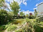 Ihr Teich mit Garten von Süden - 