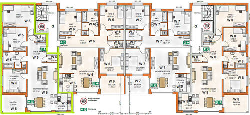 Lage Wohnung in Etage - 