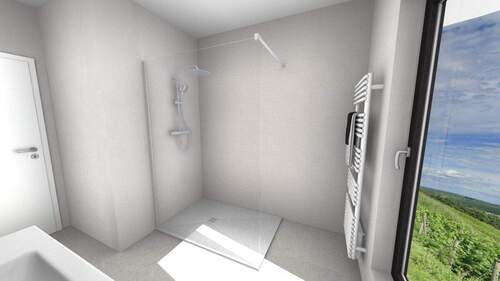 Ansicht Bad - Einfamilienhaus mit 100,00 m&sup2; in Nousseviller-Saint-Nabor zum Kaufen