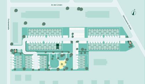 Lage des Reihenhaus im Quartier - 