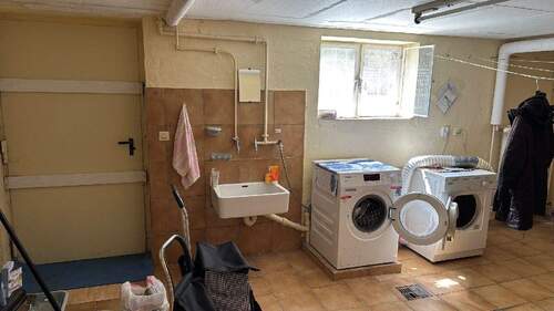 Waschküche im Keller - 