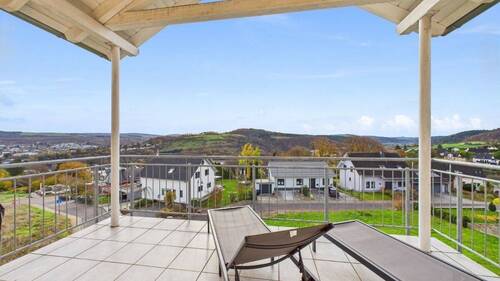 Aussicht vom Balkon - 