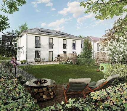 Doppelhaus Aura 115 - Ihr Town & Country Doppelhaus in Gleichen kombiniert urbanes Lebensgefühl mit ländlichem Charme.