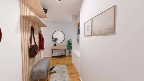 Heller und freundlicher Eingangsbereich - 4 Zimmer Etagenwohnung zum Kaufen in Zossen