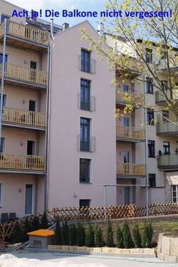 Ach ja, die Balkone nicht vergessen! - 