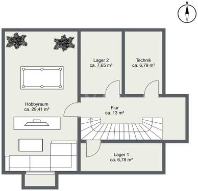 Untergeschoss (Planung) - 