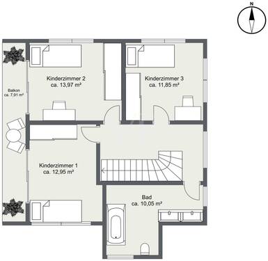 Obergeschoss (Planung) - 