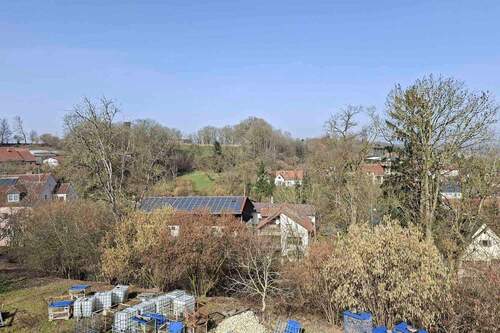 Ausblick vom Dachboden - 