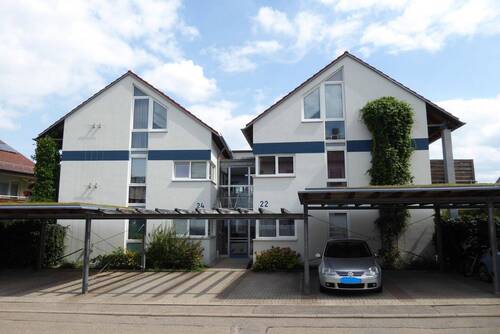 Straßenansicht West - Mehrfamilienhaus, Wohnhaus in Pforzheim