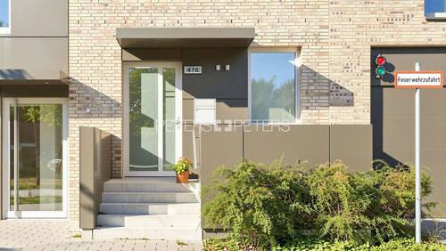 Außenansicht - (KI optimiert) - + Großzügige 2-Zimmer-Wohnung mit eigenem Eingang und Terrasse +