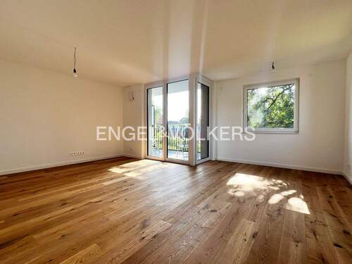 hochwertiges Eichenparkett in der gesamten Wohnung... - Etagenwohnung mit 55,00 m² in Hamburg zum Kaufen