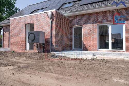 Terrasse - Doppelhaushälfte mit 126,30 m&sup2; in Weener zum Kaufen