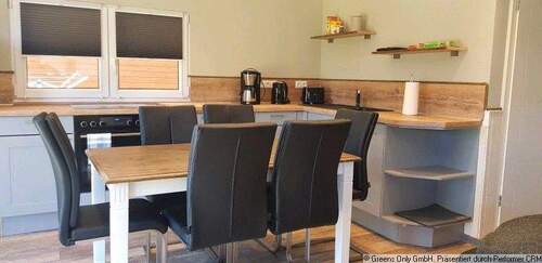 Küche - Essbereich - 2 Zimmer Einfamilienhaus in Teterow