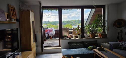 Blick auf die Loggia - 