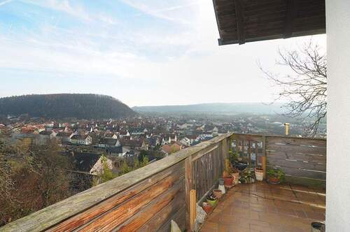 Balkonblick Richtung Westen - 