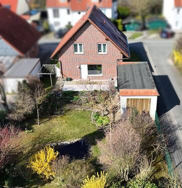 Gartenansicht - 4 Zimmer Einfamilienhaus in Schönebeck (Elbe)
