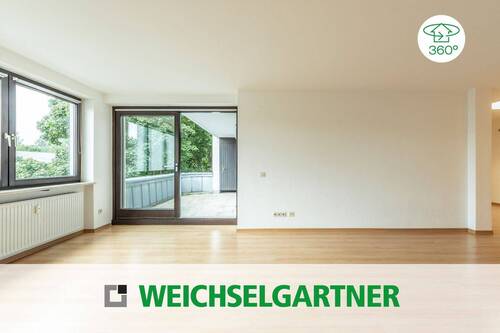 Im Alleinauftrag - Bezugsfreie, geräumige und ruhige Wohnung mit top Infrastruktur und einer abschließbaren Garage
