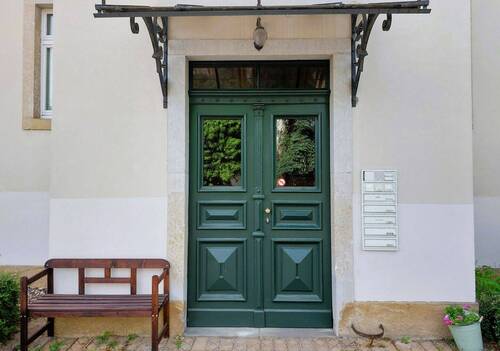 Haustür mit Schmuckelement - 