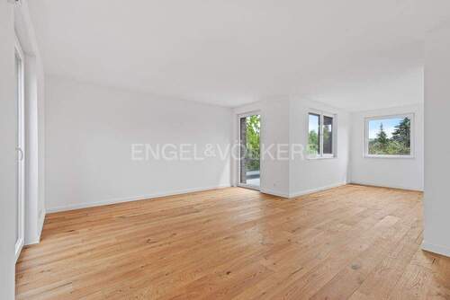 Wohn- / Essbereich mit Blick zur offenen Küche - Etagenwohnung mit 110,00 m² in Hamburg zum Kaufen