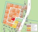 Lageplan mit Bauplatz 15 - 