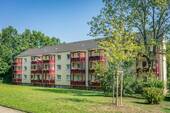 Hausansicht - Ruhig gelegene Erdgeschosswohnung mit Blick ins Grüne