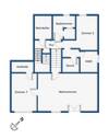 Untergeschoss Grundrissskizze - 