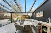 Überdachte Terrasse - 5 Zimmer Doppelhaushälfte zum Kaufen in Solingen