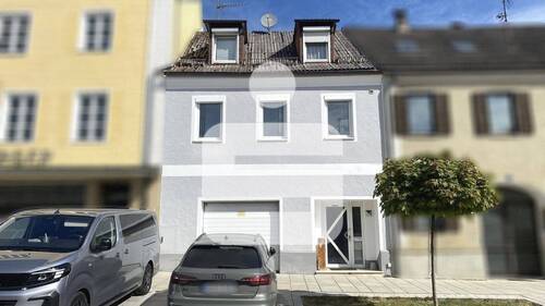 Außenansicht - Reihenmittelhaus am Marktplatz von Kößlarn