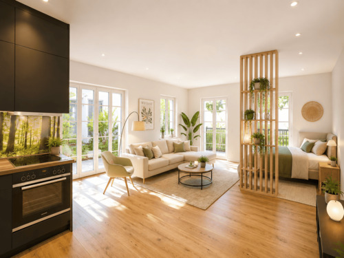 WZ KI - 3 Zimmer Terrassenwohnung zum Kaufen in Wustrau