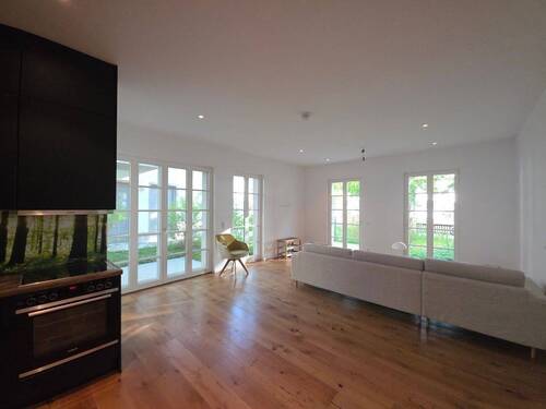 Wohnzimmer Ist - 3 Zimmer Terrassenwohnung in Wustrau