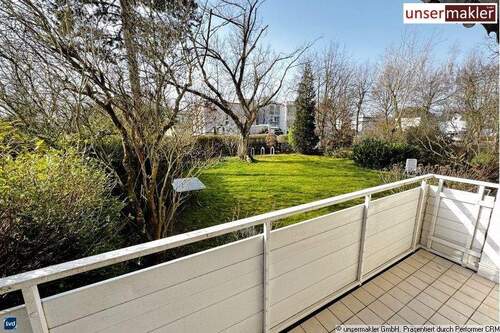 Balkon - 3,5 Zimmerwohnung zwischen Buchholz und Großenbaum