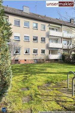 Rückansicht - 3 Zimmer Etagenwohnung zum Kaufen in Duisburg