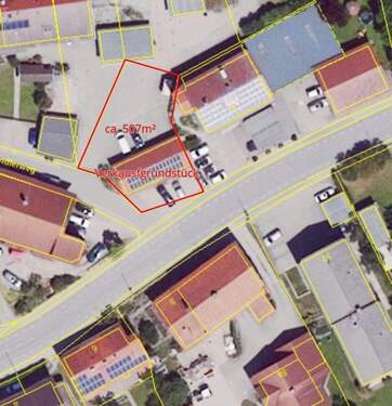 Umgriff Verkaufsgrundstück_EFH klein_Quelle Bayernatlas - 